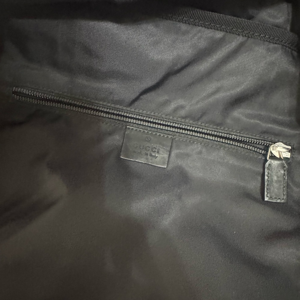 Gucci Brown and Black Backpack with Iconic Monogram - Picture 3 of 4